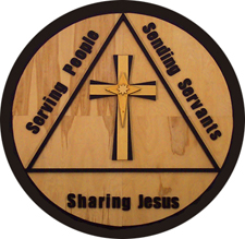 Serving People, Sending Servants, and Sharing Jesus.